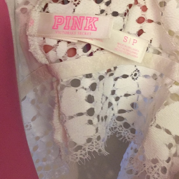 Victoria’s Secret Pink white lace padded bralette - Picture 3 of 8
